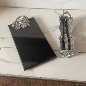 Arthur court marble cheese tray